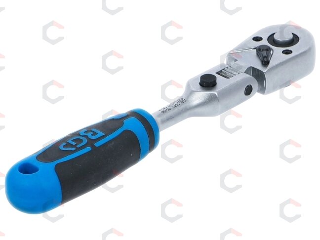 Terkšlė galvutėms lankstoma | su fiksuojamos padėties užraktu | 6.3 mm (1/4") | 165 mm (25130) 3 Terkšlė galvutėms lankstoma | su fiksuojamos padėties užraktu | 6.3 mm (1/4") | 165 mm (25130) 3