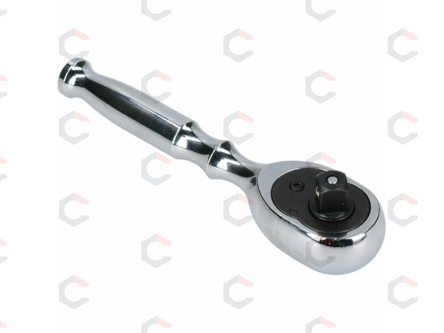 Terkšlė galvutėms | smulkūs dantukai | poliruota | 10 mm (3/8") (PA8038) 1 Terkšlė galvutėms | smulkūs dantukai | poliruota | 10 mm (3/8") (PA8038) 1