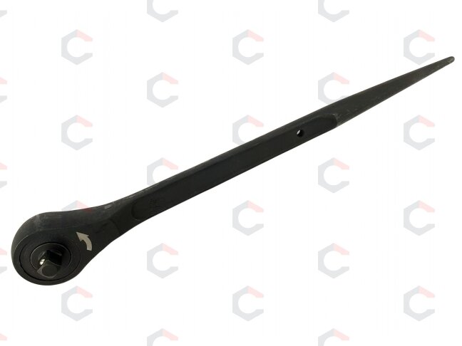 Terkšlė kūgio formos rankena | dvipusė / tylus mechanizmas / be dantukų | 10 mm (3/8") (H3036-3/8) 1 Terkšlė kūgio formos rankena | dvipusė / tylus mechanizmas / be dantukų | 10 mm (3/8") (H3036-3/8) 1