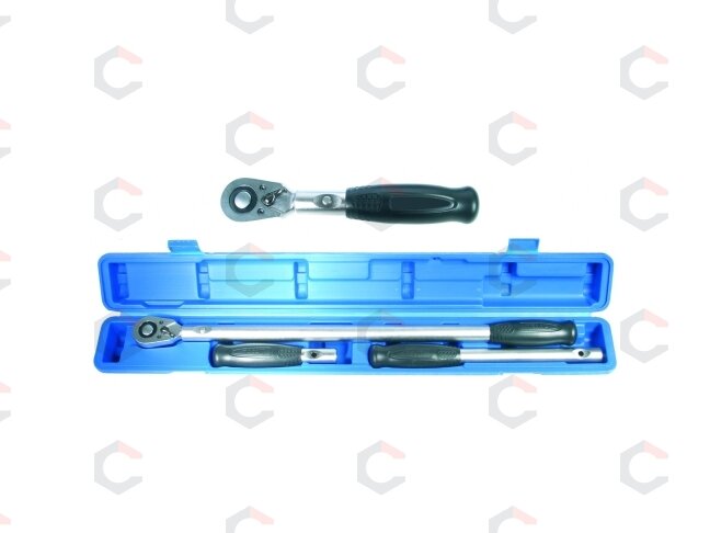 Terkšlė su keičiamom rankenom | 12,5 mm (1/2") | 220 - 360 - 565 mm (2315) 2 Terkšlė su keičiamom rankenom | 12,5 mm (1/2") | 220 - 360 - 565 mm (2315) 2