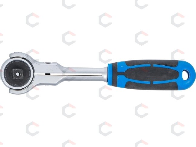 Terkšlinis raktas šarnyrinis 180° | smulkūs dantukai | 10 mm (3/8") (113) 4 Terkšlinis raktas šarnyrinis 180° | smulkūs dantukai | 10 mm (3/8") (113) 4