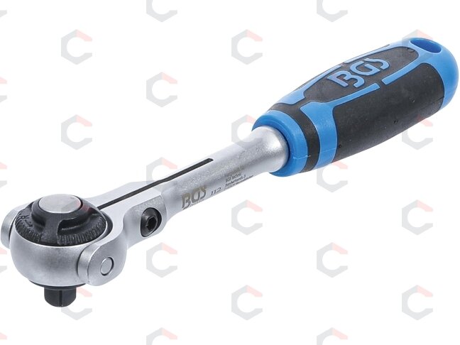 Terkšlinis raktas šarnyrinis 180° | smulkūs dantukai | 6.3 mm (1/4") (112) Terkšlinis raktas šarnyrinis 180° | smulkūs dantukai | 6.3 mm (1/4") (112)