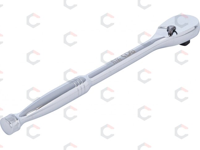 Terkšlinis raktas su perjungimu | 12.5 mm (1/2") | CrV | smulkūs dantukai (74711) 3 Terkšlinis raktas su perjungimu | 12.5 mm (1/2") | CrV | smulkūs dantukai (74711) 3