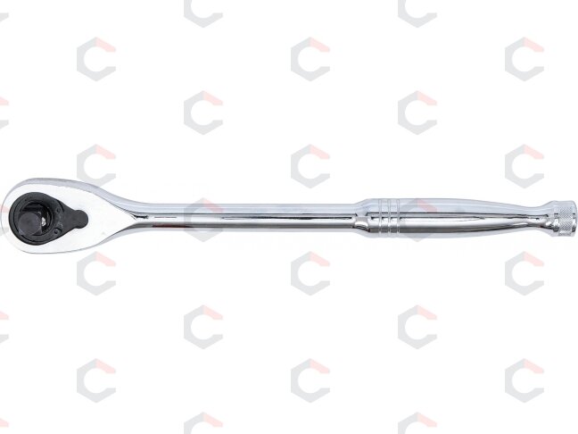 Terkšlinis raktas su perjungimu | 12.5 mm (1/2") | CrV | smulkūs dantukai (74711) 4 Terkšlinis raktas su perjungimu | 12.5 mm (1/2") | CrV | smulkūs dantukai (74711) 4