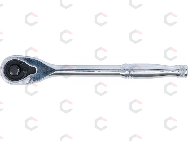 Terkšlinis raktas su perjungimu | 6.3 mm (1/4") | CrV | smulkūs dantukai (74709) 4 Terkšlinis raktas su perjungimu | 6.3 mm (1/4") | CrV | smulkūs dantukai (74709) 4
