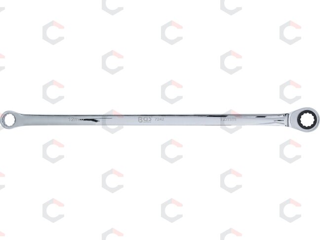 Terkšlinis žiedinis dvipusis veržliaraktis | ilgas tipas | 12 mm (7242) 1