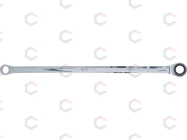 Terkšlinis žiedinis dvipusis veržliaraktis | ilgas tipas | 13 mm (7243) 1 Terkšlinis žiedinis dvipusis veržliaraktis | ilgas tipas | 13 mm (7243) 1