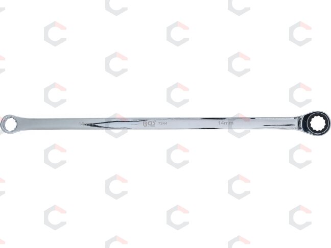 Terkšlinis žiedinis dvipusis veržliaraktis | ilgas tipas | 14 mm (7244) 1