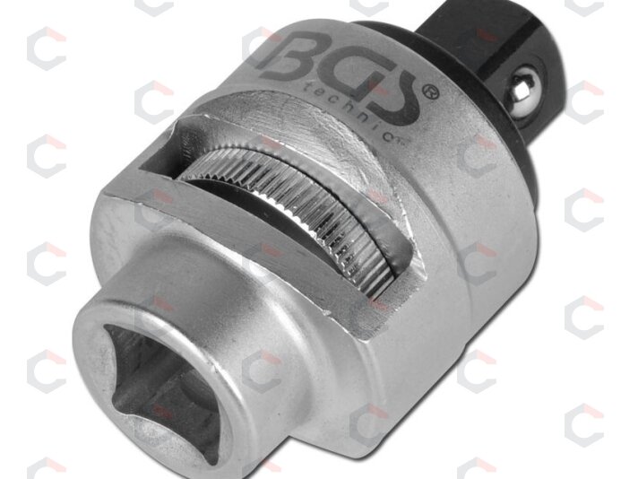 Terkšlinis adapteris | Smulkūs dantukai | išorinis kvadratas 12,5 mm (1/2") (2301) Terkšlinis adapteris | Smulkūs dantukai | išorinis kvadratas 12,5 mm (1/2") (2301)