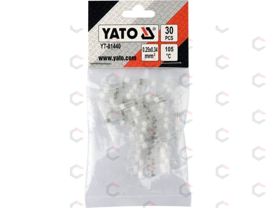 Termo gilzių / movų rinkinys | su alavu | 1.7 mm | 30 vnt. (YT-81440) 2 Termo gilzių / movų rinkinys | su alavu | 1.7 mm | 30 vnt. (YT-81440) 2
