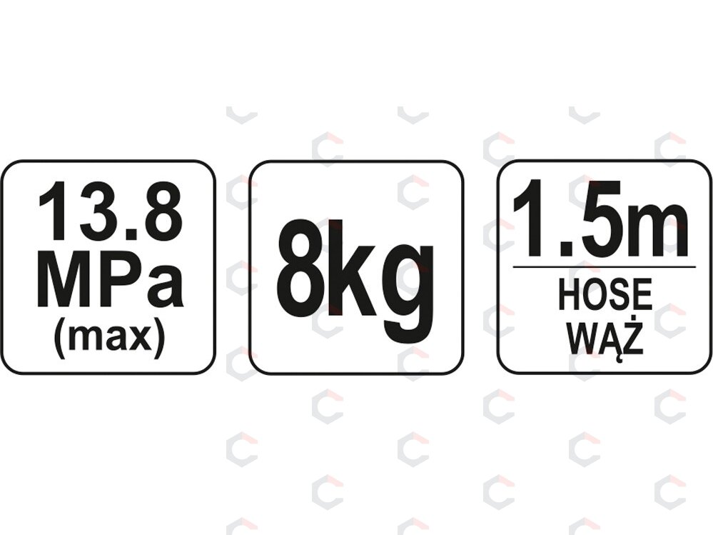 Tepimo pompa | 8 kg (YT-07063) 2 Tepimo pompa | 8 kg (YT-07063) 2