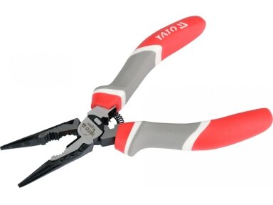 Tiesios ilganosės replės Yato | 160 mm | anglinis plienas (YT-20054) Tiesios ilganosės replės Yato | 160 mm | anglinis plienas (YT-20054)