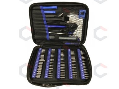 Tiksliųjų atsuktuvų rinkinys | elektrinis | 120 viename (PS120K) Tiksliųjų atsuktuvų rinkinys | elektrinis | 120 viename (PS120K)