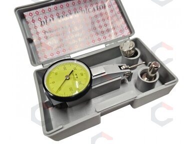 Tikslus precizinis pakreipimo svirties matuoklio indikatorius | 0,01 mm (DG2B) Tikslus precizinis pakreipimo svirties matuoklio indikatorius | 0,01 mm (DG2B)