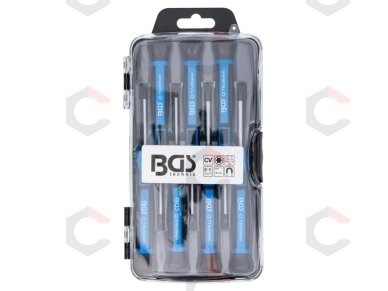 Tikslių atsuktuvų rinkinys | T-Star (Torx) T6 - T7 - T8 - T9 - T10 - T15 - T20 | 7 vnt. (4880) 4 Tikslių atsuktuvų rinkinys | T-Star (Torx) T6 - T7 - T8 - T9 - T10 - T15 - T20 | 7 vnt. (4880) 4