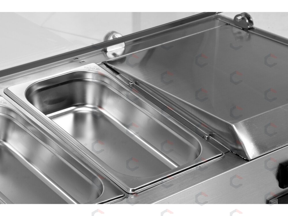 Šaldymo vitrina antstatas 6×GN 1/3 | 140 × 39,5 × 43,5 cm (YG-05330) 3 Šaldymo vitrina antstatas 6×GN 1/3 | 140 × 39,5 × 43,5 cm (YG-05330) 3