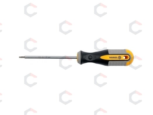 TORX Atsuktuvas T10x100 mm CRV (60885) 1 TORX Atsuktuvas T10x100 mm CRV (60885) 1