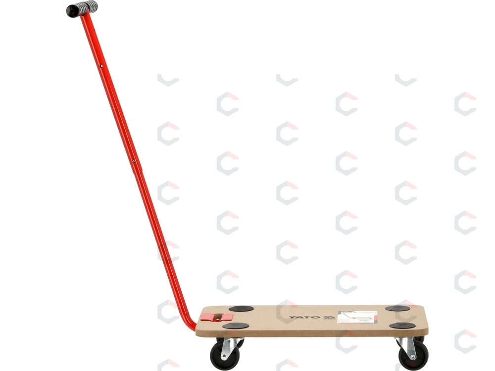 Transportavimo vežimėlis / platforma su rankena | 575 x 300 mm / iki 200 kg (YT-37422) 1 Transportavimo vežimėlis / platforma su rankena | 575 x 300 mm / iki 200 kg (YT-37422) 1