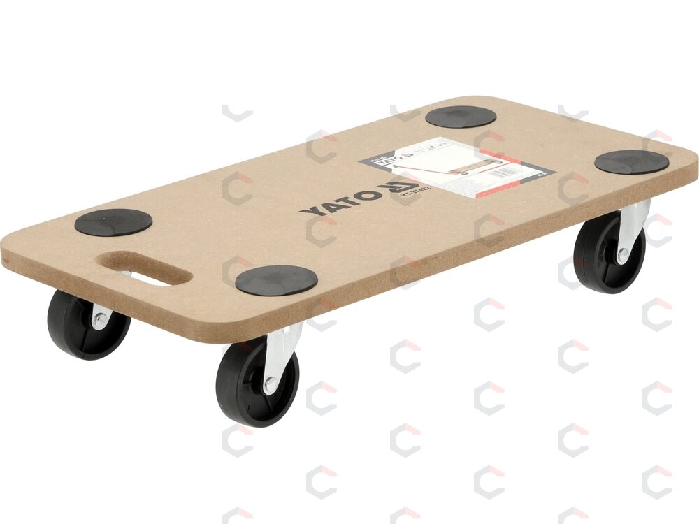 Transportavimo vežimėlis / platforma su rankena | 575 x 300 mm / iki 200 kg (YT-37422) 2 Transportavimo vežimėlis / platforma su rankena | 575 x 300 mm / iki 200 kg (YT-37422) 2