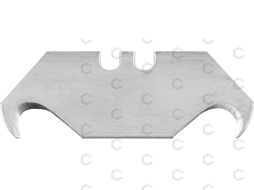 Kabliuko formos trapeciniai ašmenys | 61 x 19 mm | 10 vnt. (YT-75230) 1 Kabliuko formos trapeciniai ašmenys | 61 x 19 mm | 10 vnt. (YT-75230) 1