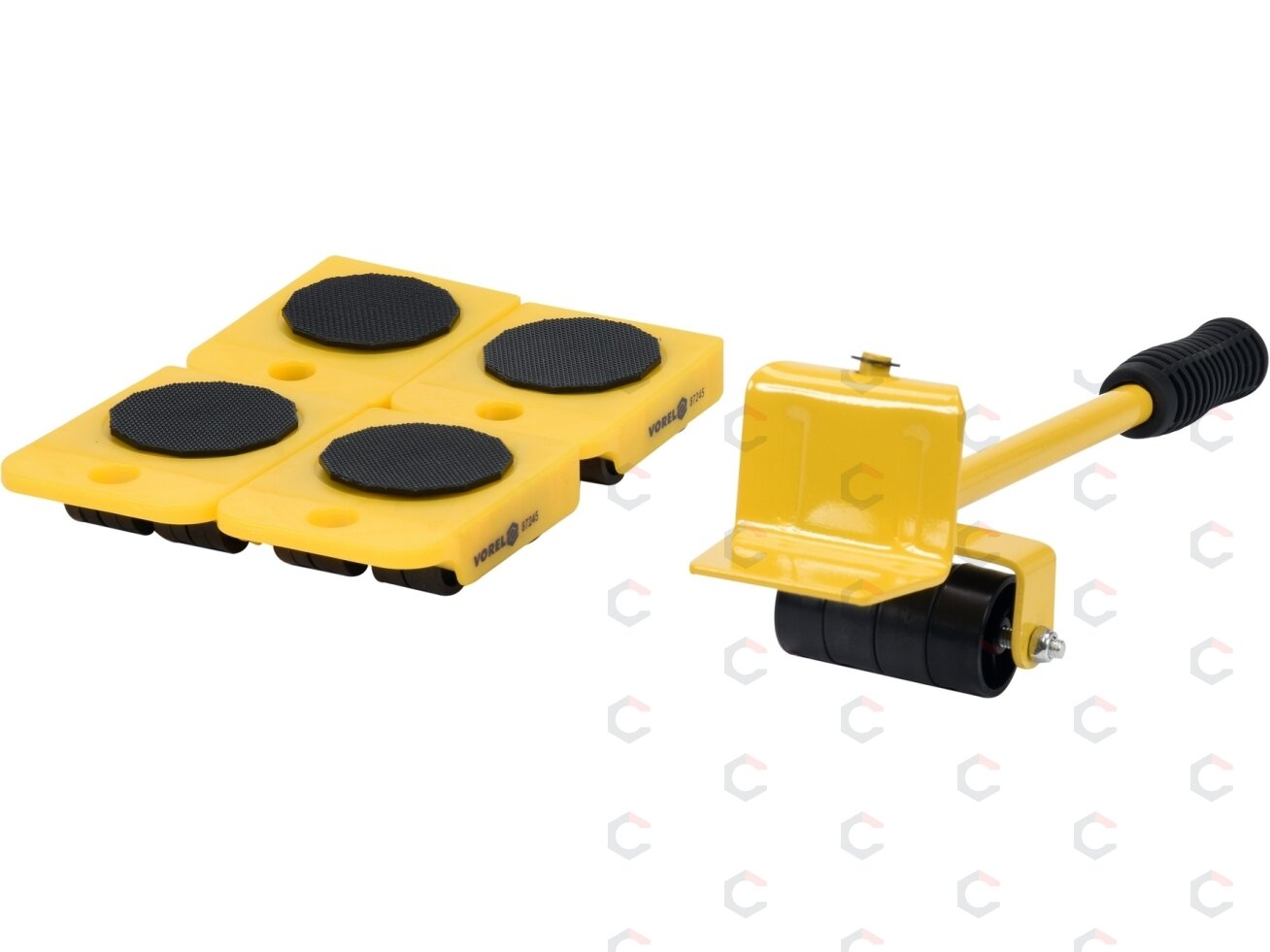 Transportavimo ratukai baldams | rinkinys | iki 150kg/ 5 vnt. (87245) Transportavimo ratukai baldams | rinkinys | iki 150kg/ 5 vnt. (87245)