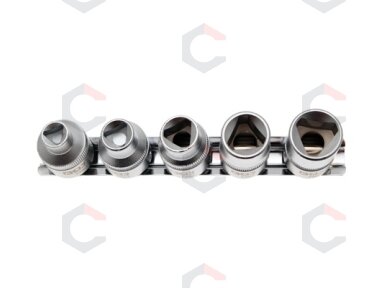 Trikampių galvučių rinkinys | M5 - M12 (8 - 16,5 mm) | 5 vnt. (8608) Trikampių galvučių rinkinys | M5 - M12 (8 - 16,5 mm) | 5 vnt. (8608)