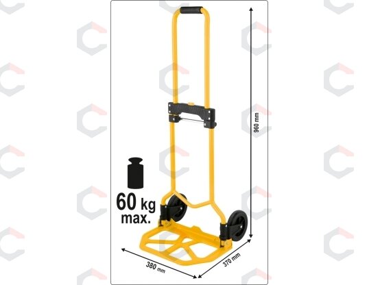 Transportavimo vežimėlis | sudedamas | 60 kg (78660) 7 Transportavimo vežimėlis | sudedamas | 60 kg (78660) 7