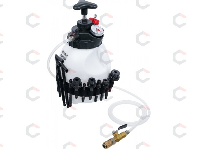 Transmisijos alyvos pildymo įrankis su rankiniu siurbliu | 3 l | 12 adapterių (74264) 1 Transmisijos alyvos pildymo įrankis su rankiniu siurbliu | 3 l | 12 adapterių (74264) 1
