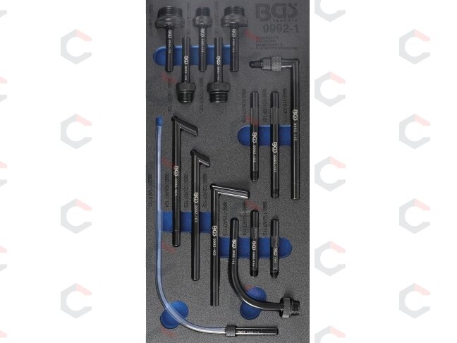Transmisijos užpildymo adapterių rinkinys | 15 vnt. (9992-1) Transmisijos užpildymo adapterių rinkinys | 15 vnt. (9992-1)