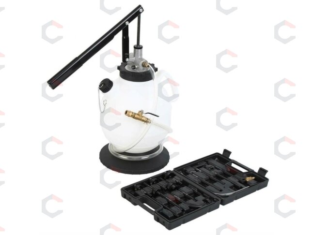 Transmisijos užpildymo sistema | 7.5 l | 15 vnt. ATF adapterių (SY-7.5) 2 Transmisijos užpildymo sistema | 7.5 l | 15 vnt. ATF adapterių (SY-7.5) 2