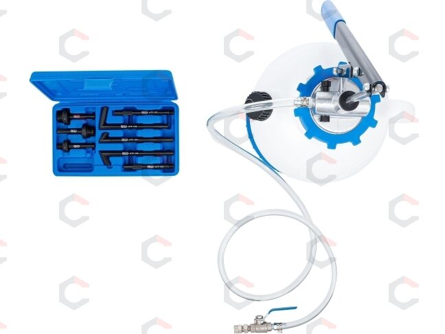 Transmisinės alyvos pildymo įrankis su rankiniu siurbliu su 8 adapteriais | 7 l (9992) 2 Transmisinės alyvos pildymo įrankis su rankiniu siurbliu su 8 adapteriais | 7 l (9992) 2