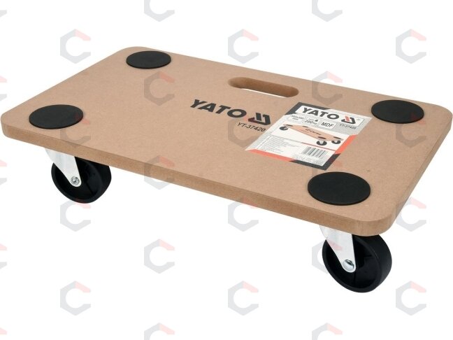 Transportavimo vežimėlis / platforma | 500x300 mm / iki 200 kg (YT-37420) 1 Transportavimo vežimėlis / platforma | 500x300 mm / iki 200 kg (YT-37420) 1