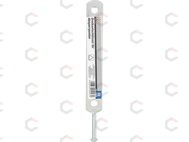 Trikampis skydinės raktas su kabliu | M12 (50500) 3 Trikampis skydinės raktas su kabliu | M12 (50500) 3