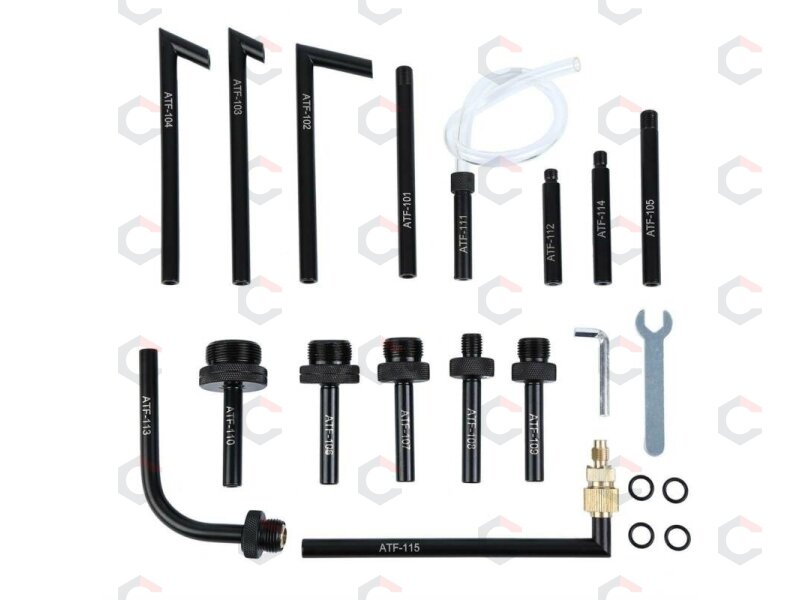 Transmisijos užpildymo sistema | 7.5 l | 15 vnt. ATF adapterių (SY-7.5) 3 Transmisijos užpildymo sistema | 7.5 l | 15 vnt. ATF adapterių (SY-7.5) 3