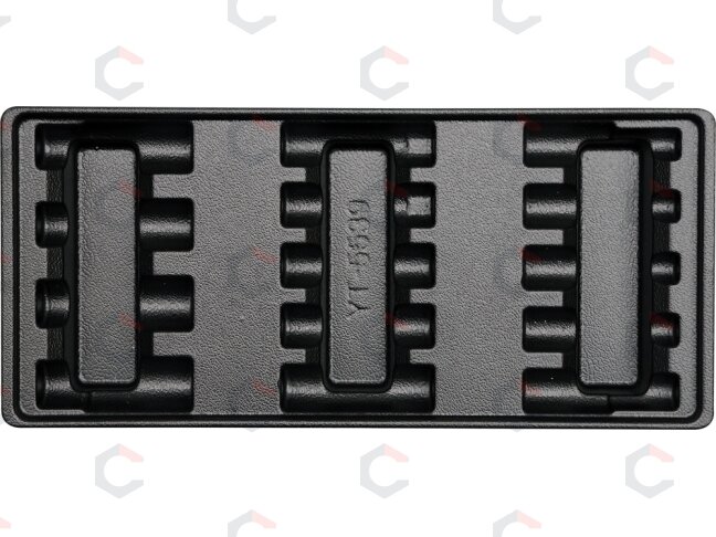 PVC įrankių įdėklas 14 ilgų galvučių | 385 × 175 × 41 mm | YATO (YT-55391) PVC įrankių įdėklas 14 ilgų galvučių | 385 × 175 × 41 mm | YATO (YT-55391)