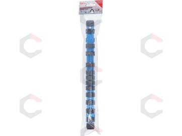 Tvirtinimo juosta 12 auselių | magnetinė | 12,5 mm (1/2") galvutėms (9344) 2