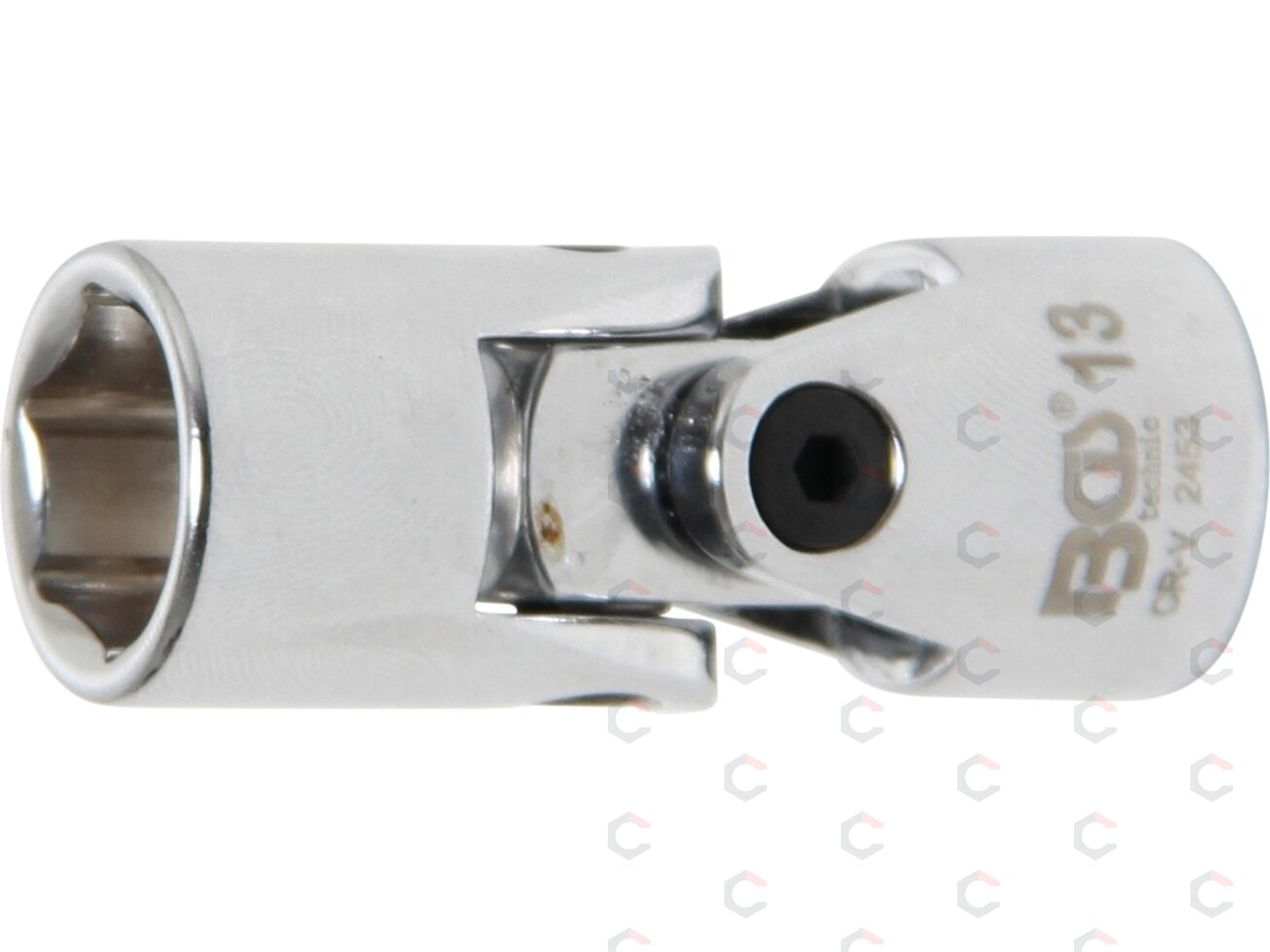 Universali šarnyrinė galvutė | šešiakampė | 10 mm (3/8") | 13 mm (2453) Universali šarnyrinė galvutė | šešiakampė | 10 mm (3/8") | 13 mm (2453)