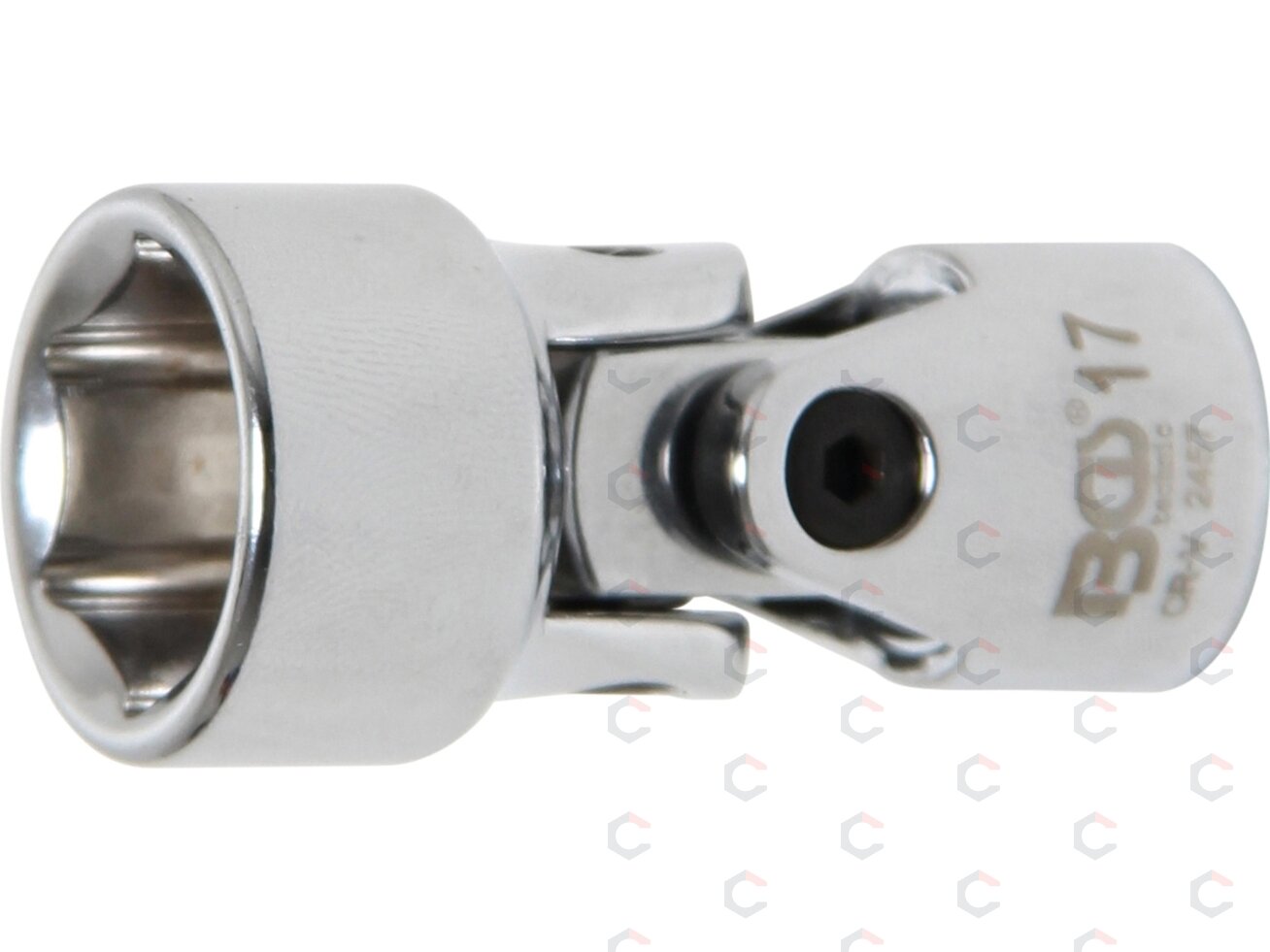 Universali šarnyrinė galvutė | šešiakampė | 10 mm (3/8") | 17 mm (2457)