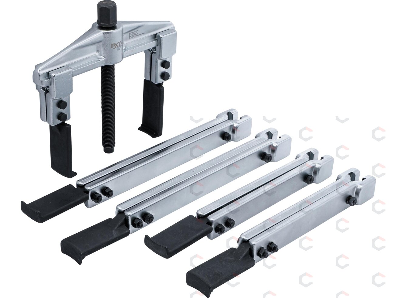 Universalių nuėmėjų rinkinys 2-kojis | 35 - 130 mm | 7 vnt. (7785) 1 Universalių nuėmėjų rinkinys 2-kojis | 35 - 130 mm | 7 vnt. (7785) 1