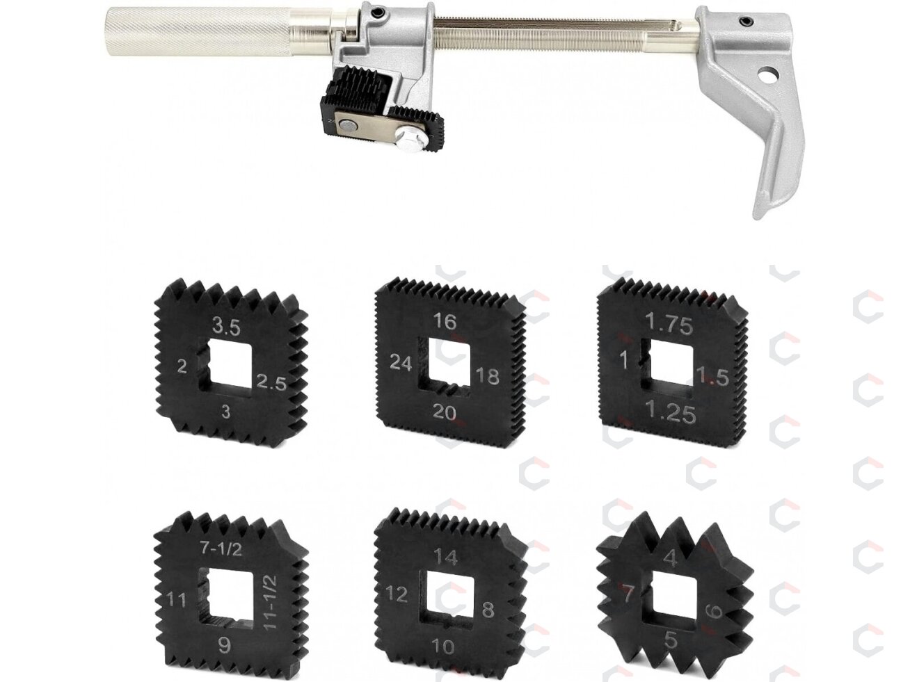 Universalus išorinio sriegio gaudytojas / atnaujintojas | Ø 35 - 130 mm (H7798) 5 Universalus išorinio sriegio gaudytojas / atnaujintojas | Ø 35 - 130 mm (H7798) 5
