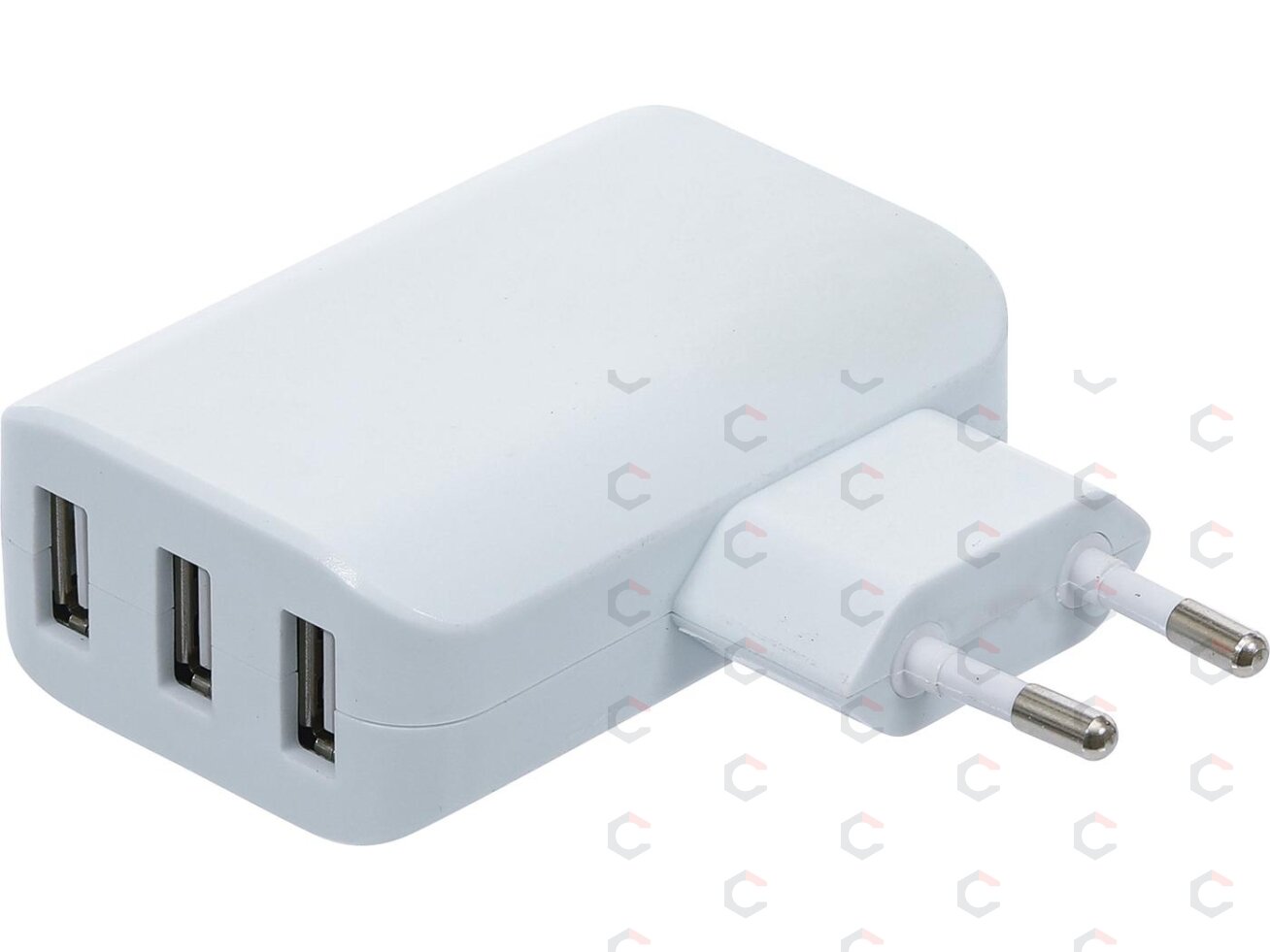 Universalus USB įkroviklis | 3 USB lizdai | maks. 3,4 Iš viso maks. 2,4 A / USB | 110 - 240V (3377) Universalus USB įkroviklis | 3 USB lizdai | maks. 3,4 Iš viso maks. 2,4 A / USB | 110 - 240V (3377)