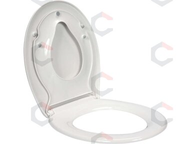 Unitazo dangtis su lėto uždarymo mechanizmu | 2-in-1 (75471)