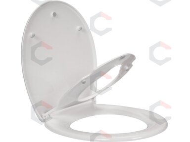 Unitazo dangtis su lėto uždarymo mechanizmu | 2-in-1 (75471)