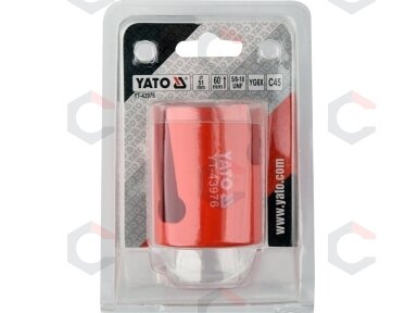 Universali gręžimo karūna | TCT | 5/8"-18UNF | 51 mm (YT-43976) Universali gręžimo karūna | TCT | 5/8"-18UNF | 51 mm (YT-43976)
