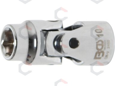 Universali šarnyrinė galvutė | šešiakampė | 10 mm (3/8") | 10 mm (2450) Universali šarnyrinė galvutė | šešiakampė | 10 mm (3/8") | 10 mm (2450)