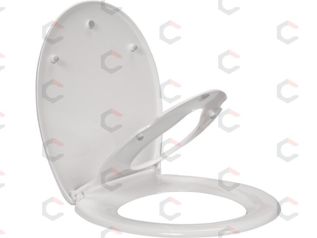 Unitazo dangtis su lėto uždarymo mechanizmu | 2-in-1 (75471) Unitazo dangtis su lėto uždarymo mechanizmu | 2-in-1 (75471)