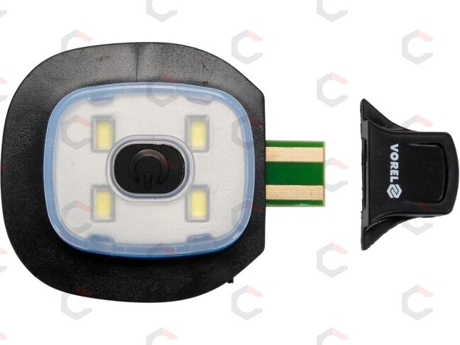 Universali šilta žieminė kepurė | su įmontuota 120lm LED lempa (74226) 2