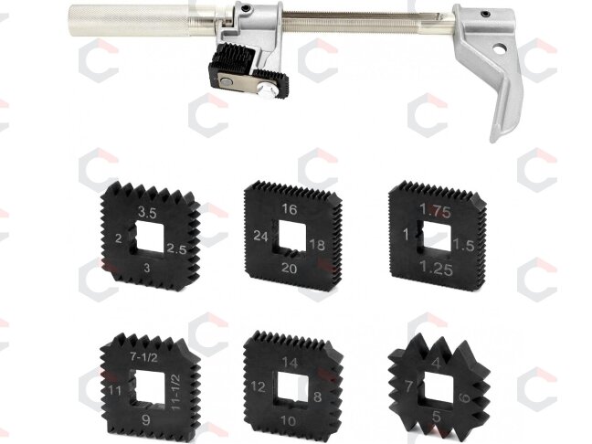 Universalus išorinio sriegio gaudytojas / atnaujintojas | Ø 35 - 130 mm (H7798) 5 Universalus išorinio sriegio gaudytojas / atnaujintojas | Ø 35 - 130 mm (H7798) 5