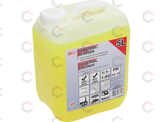 Universalus valiklis | 5 l | skirtas aukšto slėgio ir ultragarso vonelėms (9380) Universalus valiklis | 5 l | skirtas aukšto slėgio ir ultragarso vonelėms (9380)