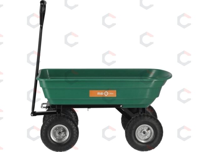 Universalus vežimėlis namų darbams | 200 kg 75 l | su išvertimo funkcija (90205) 3